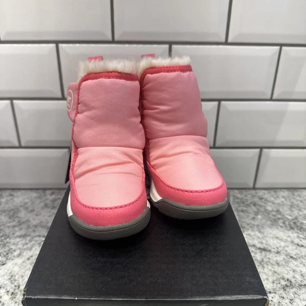 Sorel Toddler Whitney Bootie WP Infant 6 Snow‎ Waterproof Insulated Pink Winter